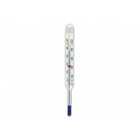 Thermomètre de réservoir de développement en verre