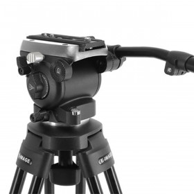 E-IMAGE Fluid Head  Flat base with max.payload 5kgs