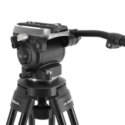 E-IMAGE Fluid Head  Flat base with max.payload 5kgs