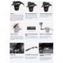 E-IMAGE Fluid Head Flat base with max payload 6kgs