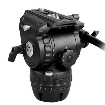 E-IMAGE Fluid Head Flat base with max payload 6kgs