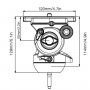 E-IMAGE Fluid Head (75mm) with max.payload 5kgs