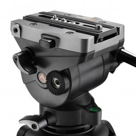 E-IMAGE Fluid Head  Flat base with max.payload 6kgs