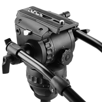 E-IMAGE GH06 Fluid Head with dual handles
