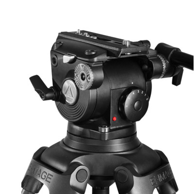 E-IMAGE Fluid Head (100mm) with max payload 8kgs