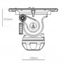 E-IMAGE Fluid Head (100mm) with max payload 20kgs