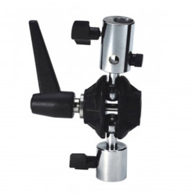 E-IMAGE DOUBLE BALL JOINT ADAPTER 5/8" RECEIVER &11/8" MALE STUD
