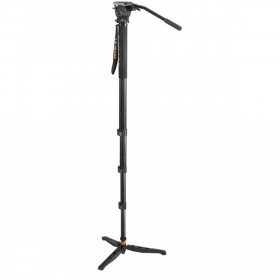 E-IMAGE CARBON FIBER MONOPOD WITH 630FH FLUID HEAD
