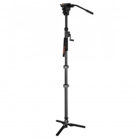 E-IMAGE HANDS-FREE MONOPOD WITH 610FH FLUID HEAD