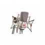 Neumann TLM 102 Studio Set avec TLM 102 et EA 4 - Nickel