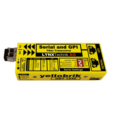Lynx Technik Emetteur-Recepteur Serie (RS232/422/485) et GPI - CWDM