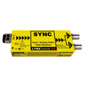 Lynx Technik Sync Analogique / Recepteur Fibre Optique-Multimode-LC