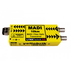 Lynx Technik Emetteur-Recepteur MADI Coax vers MADI Fibre-10km -LC