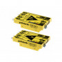 LYNX Technik yellowbriks Ensemble de transmission Fibre (12G) 4K ( 2 émetteurs OTX-1442 + 2 récepteurs ORX-1442 inclus) - Connec