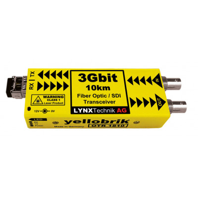 Lynx Technik Emetteur-Recepteur SDI vers Fibre, Multimode, LC