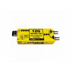 Lynx Technik Emetteur 12G,6G,3G,HD SDI vers Fibre Optique -Sortie SDI