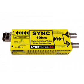 Lynx Technik Sync Analogique / Emetteur Fibre Optique -10km-1310nm-SC
