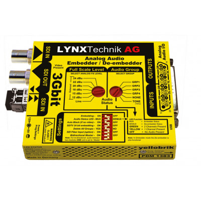 Lynx Technik Embeddeur-Desembeddeur Audio Analogique, 3 Gbit