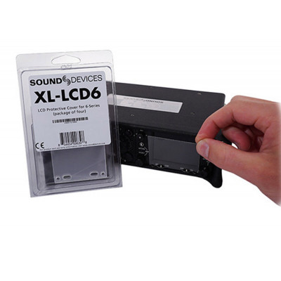Sound Devices SD-XL-LCD6 Pack de 4 protections d'ecran LCD pour serie