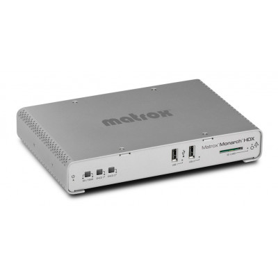 Matrox Monarch HDX - Enregistrement et streaming Broadcast - Dual Channel
