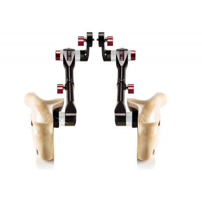 Shape Double poignee telescopique bois et Rosette ARRI