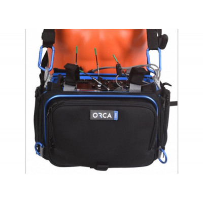 Orca - OSP-1030-20 Pochette frontable detachable (noir)