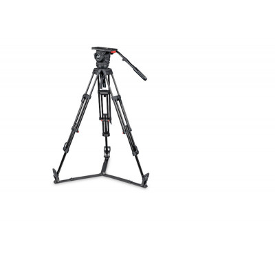 Sachtler - Système de tête avec Trépied en Aluminium 2D et Triangle au sol