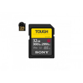 Sony Tough - Carte SD Pro 32 Go 18x Stronger - UHS-II R300 W299 - V90