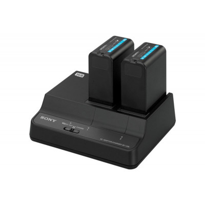 Sony - Chargeur de batterie double pour batteries BP-U