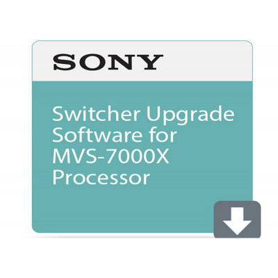 Sony Logiciel de mise a niveau MVS-7000X Chassis HD (sur site)