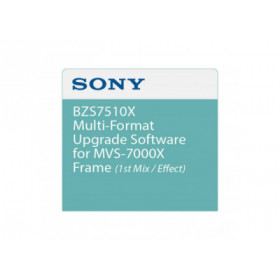 Sony Logiciel de mise a niveau HD du MVS-7000X M / E 1 (sur site)