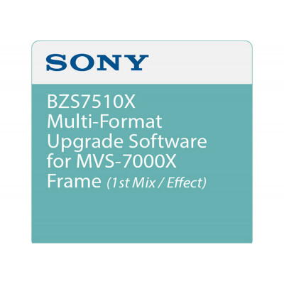 Sony Logiciel de mise a niveau HD du MVS-7000X M / E 1 (sur site)