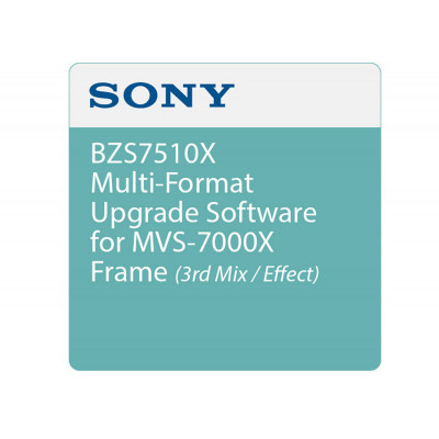 Sony MVS-7000X M / E board 3 Logiciel de mise a niveau HD (sur site)
