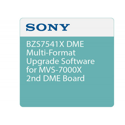 Sony Logiciel de mise a niveau MVS-7000X DME CH 3/4 HD (sur site)