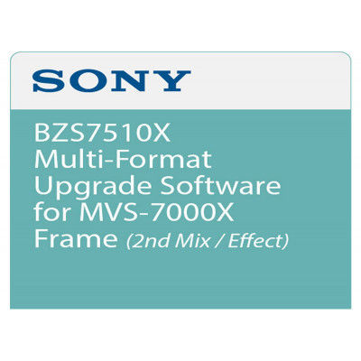 Sony Logiciel de mise a niveau de Switcher (non CTO)
