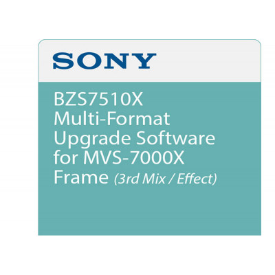 Sony Logiciel de mise a niveau de Switcher (non CTO)