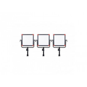 Swit - Kit 3 Panneaux LED PL-E60D + Accessoires