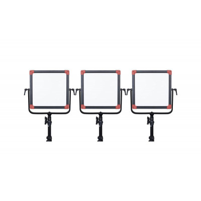 Swit - Kit 3 Panneaux LED PL-E60D + Accessoires