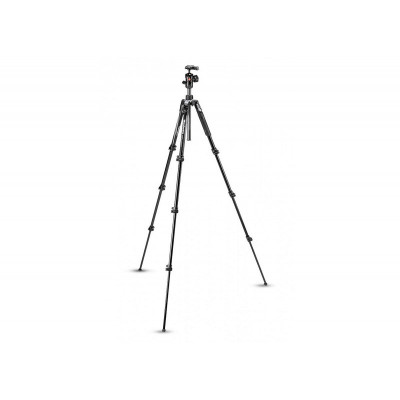 Manfrotto - Kit Trepied Befree Advanced Noir avec Verrouillage Levier