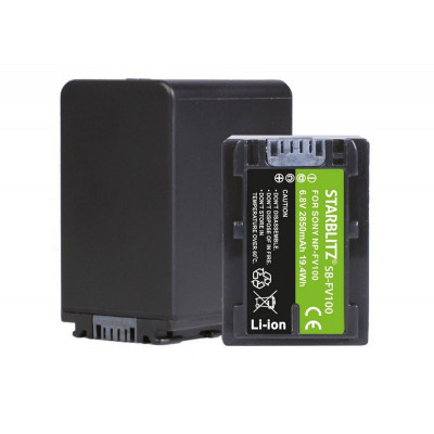 Starblitz Batterie compatible Sony NP-FV100