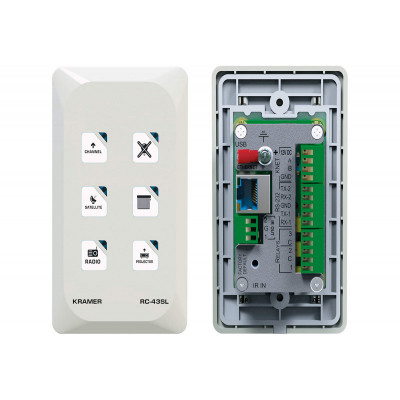 Kramer RC-43SL - Controleur de salle 6 boutons