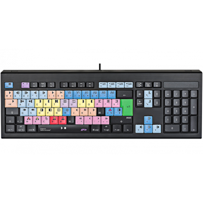 Clavier Avid Media Composer - Mac - Backlit Astra - rétro éclairé