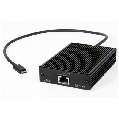 Sonnet Solo 10G Thunderbolt 3 to 10Gb Base-T Ethernet Adapter