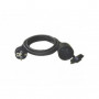 Cordon alimentation moulé 3x1.5 MF 10m