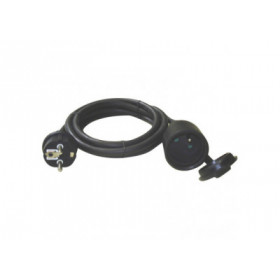 Cordon alimentation moulé 3x1.5 MF 10m