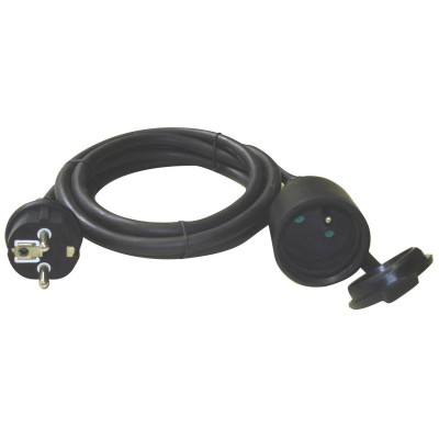 Cordon alimentation moulé 3x1.5 MF 5m