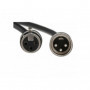 Cordon XLR 3 Broches Mâle/Femelle pour DMX 10 mètres