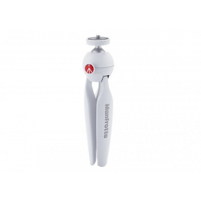 Manfrotto MTPIXI-WH PIXI, Mini trepied, blanc
