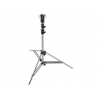 Manfrotto 007CSU Grand pied lumiere, acier, finition chrome
