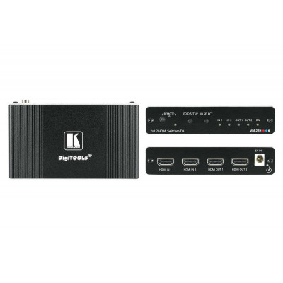 Kramer VM-22H Selecteur/distributeur HDMI 2:1:2